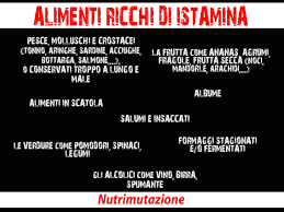 alimenti contenenti istamina